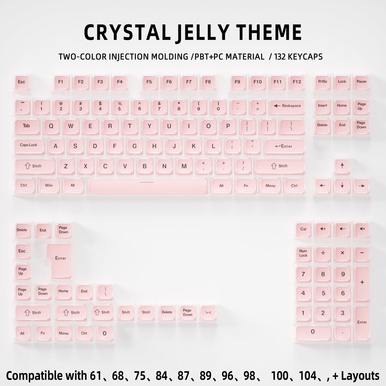 Keycap Crystal Jelly